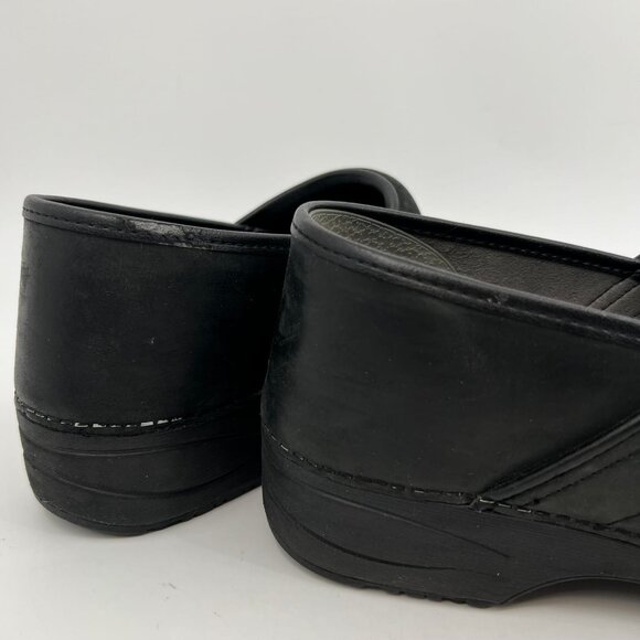Dansko Classic Black Leather Clogs | Versatile for Any Occasion - Picture 9 of 11